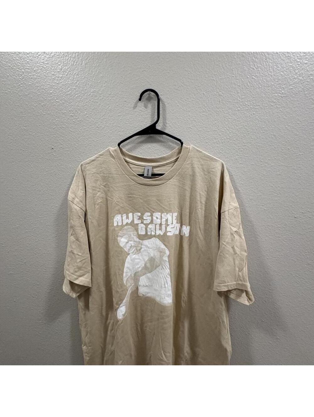 Gildan Awesome Danson tee with white graphic 'AWESOME DAWSON'